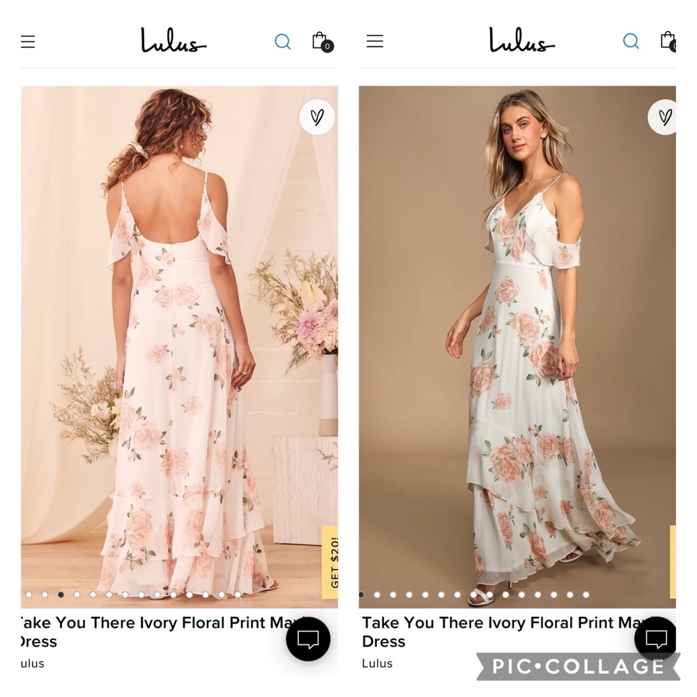 Lulus Take You There Maxi Dress